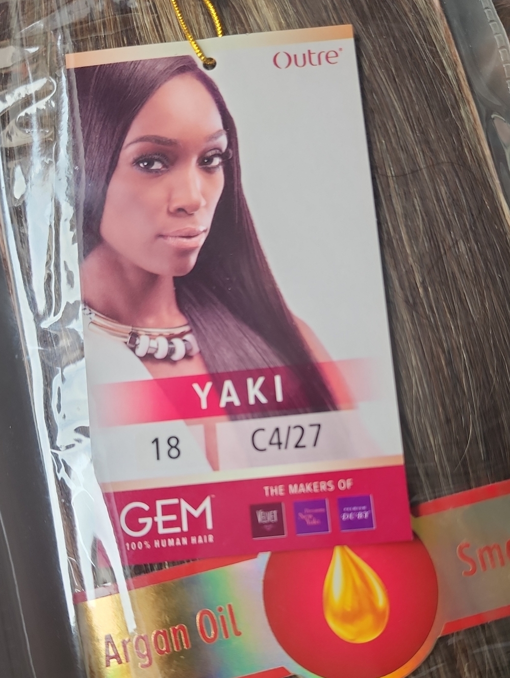 Outre GEM 100% Human Hair Weave - Brown (C4/27) - Picture 4 of 4